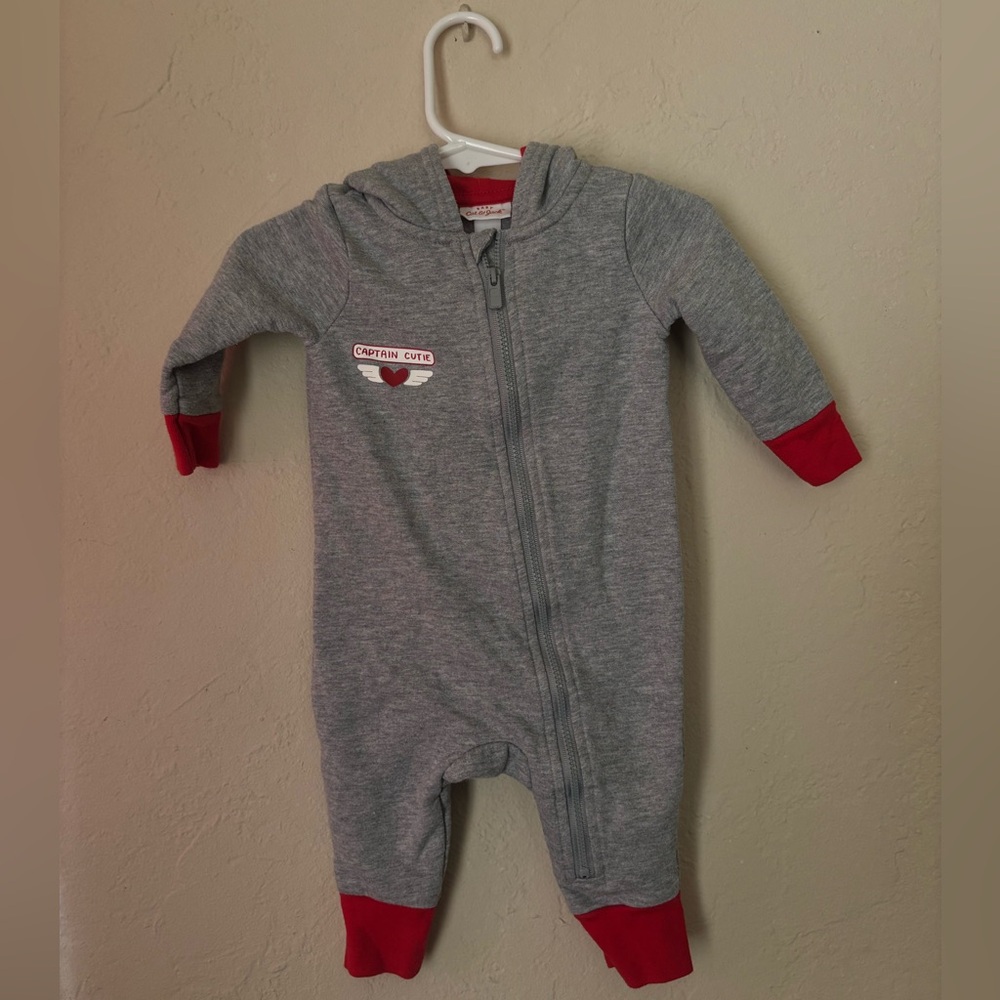 CAT & JACK HOODED ONESIE
